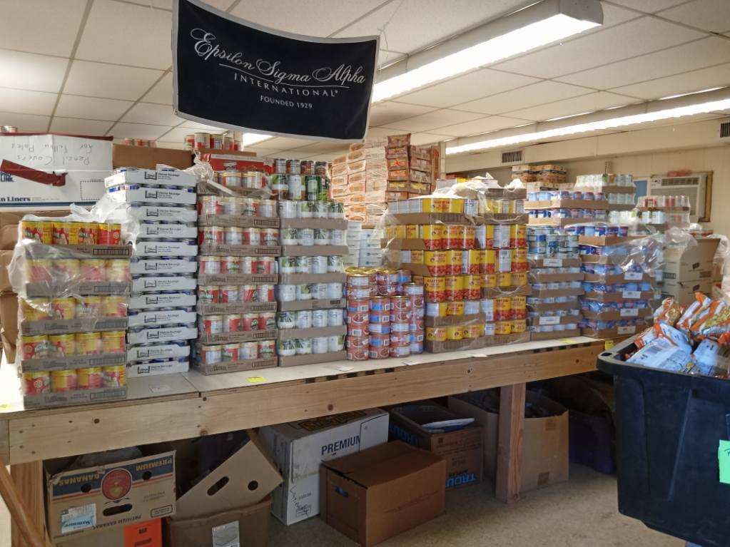 All of the food before it is placed in boxes